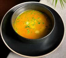 Суп картофельный с фрикадельками