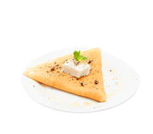 Блины с медом и грецкими орехами