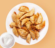 Жареные пельмени