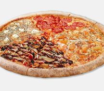 Папа Микс на традиционном тесте