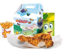 Детский обед c куриными тендерсами