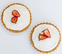 Клубничный тарт-мини