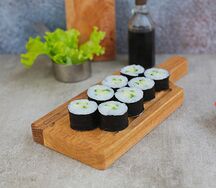 Хосомаки с огурцом