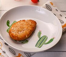 Куриная котлета жареная