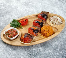 Люля-кебаб с помидорами