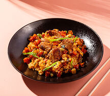 Тяхан со свининой