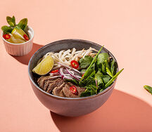 Вьетнамский суп Фо-Бо с говядиной