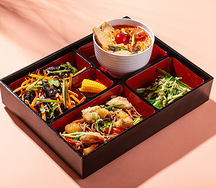 Бэнто ланч №1 (чука, том ям, муэр, соба)