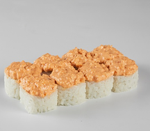 Острый ролл с креветкой