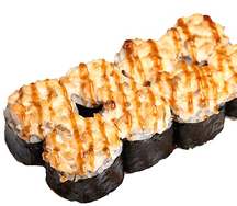 Запеченный с креветкой