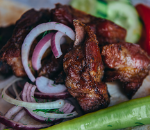 Шашлык из бараньей мякоти