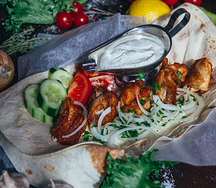 Шашлык из куриной грудки