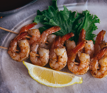 Креветка на углях