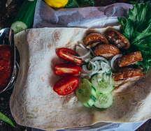 Шашлык из утиной грудки