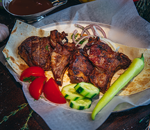 Шашлык из каре ягненка