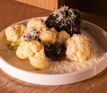 Брокколи запеченная с цветной капустой