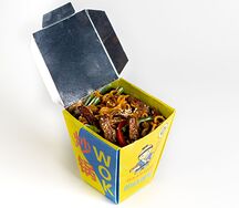 Лапша по-китайски с говядиной