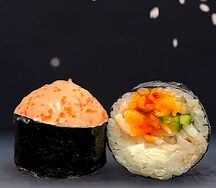 Краб-креветка гриль