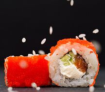 Калифорния с лососем