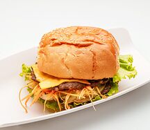 Мясной бургер донер