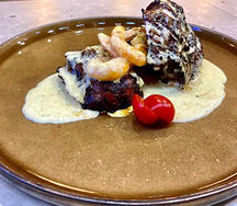 Стейк Surf & Turf