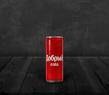 Добрый Кола, газировка в банке