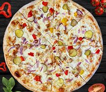 Тартар, пицца