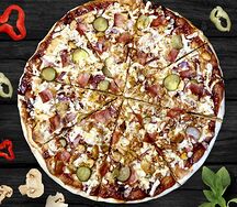 Барбекю, пицца