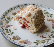 Меренговый рулет