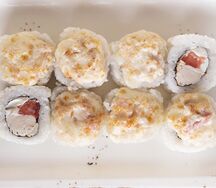 Запеченный с курицей