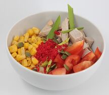 Смарт-боул со свининой