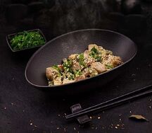 Сливочная лапша удон