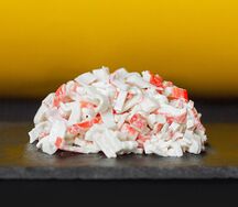 Салат с крабовым мясом