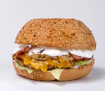 Чикенбургер с ананасом