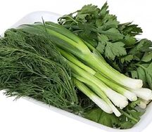 Свежая зелень