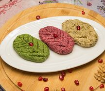 Пхали из свеклы с орехами