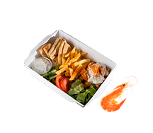 Гирос с креветками (ланч-бокс)