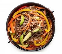 Соба с овощами
