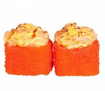 Запечённый с креветками 