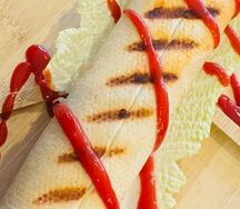 Френч-дог со свиной сосиской