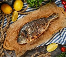 Дорадо на углях