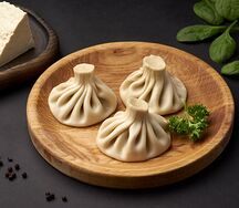 Хинкали с сыром сулугуни