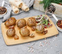 Картофель на углях