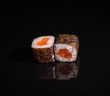 Мини с лососем
