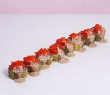 Темпура с чукой и овощами
