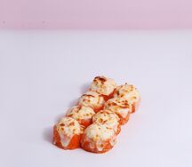 Запеченный с крабом и моцареллой