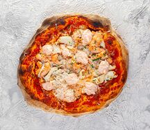 Морепродукты в сливочном соусе