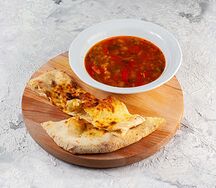 Минестрони с фокачей