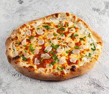 С морским гребешком и трюфельным соусом
