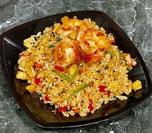 Рис с морепродуктами